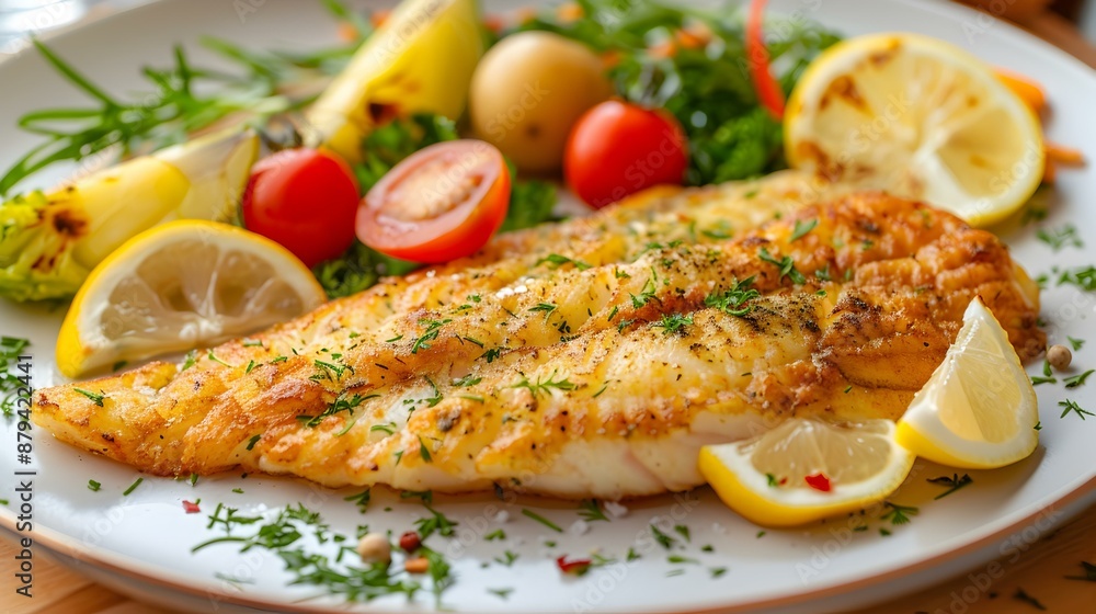 Merluza a la plancha is fried hake seasoned picture Merluza a la plancha is fried hake seasoned picture