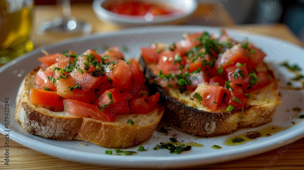 Pan con tomate is fresh bread toasted img Pan con tomate is fresh bread toasted img