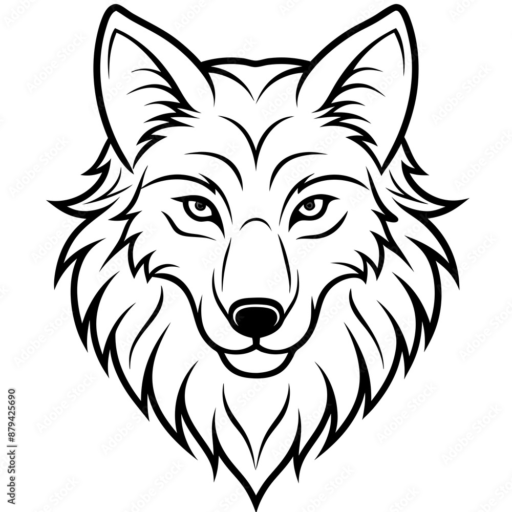 Intricate Wolf Head Line Art Vector Illustration Bundle - Perfect for Logos, Tattoos, and More. Intricate Wolf Head Line Art Vector Illustration Bundle - Perfect for Logos, Tattoos, and More.