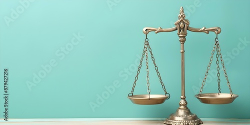 Unbalanced scales symbolize biased data in systems causing unfairness and imbalance. Concept Data Bias, Inequality, Unbalanced Systems, Social Justice, Inequity photo