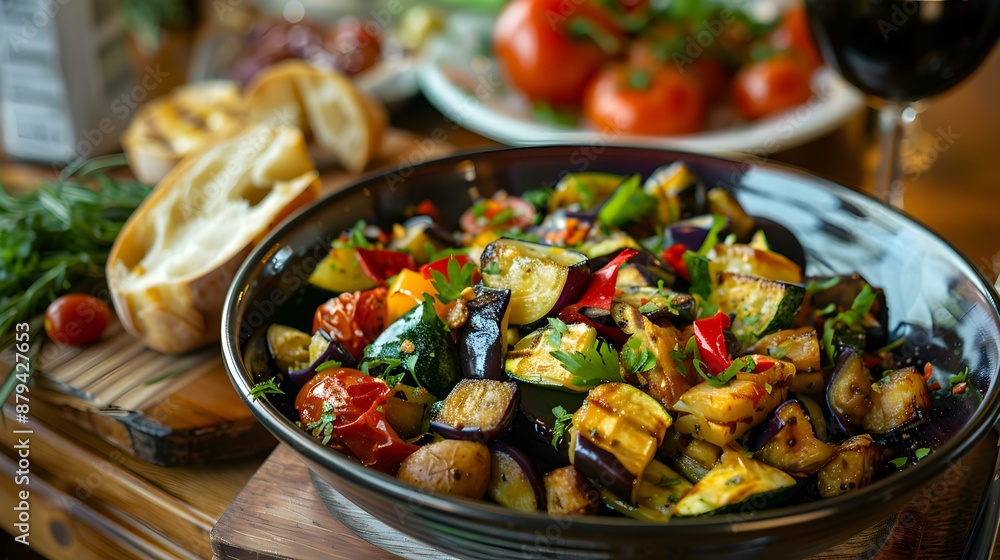 Fritada is fried vegetables such as eggplant zucchini Fritada is fried vegetables such as eggplant zucchini
