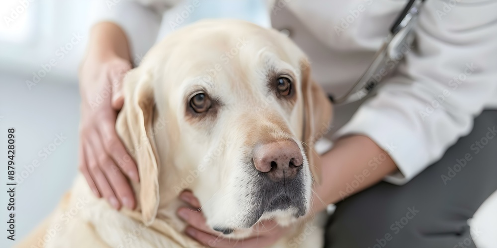 Specialized Veterinarian Providing Compassionate and Expert Arthritis Care for Senior Dogs. Concept Senior Dog Arthritis Care, Compassionate Vet, Specialized Treatment, Expert Care, Pet Health Specialized Veterinarian Providing Compassionate and Expert Arthritis Care for Senior Dogs. Concept Senior Dog Arthritis Care, Compassionate Vet, Specialized Treatment, Expert Care, Pet Health