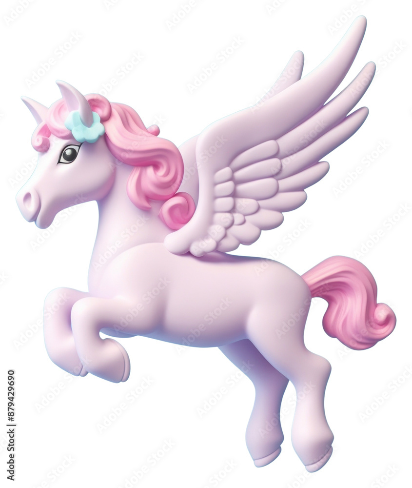PNG Flying unicorn figurine animal mammal. PNG Flying unicorn figurine animal mammal.