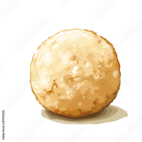 German Knödel Vector Illustration