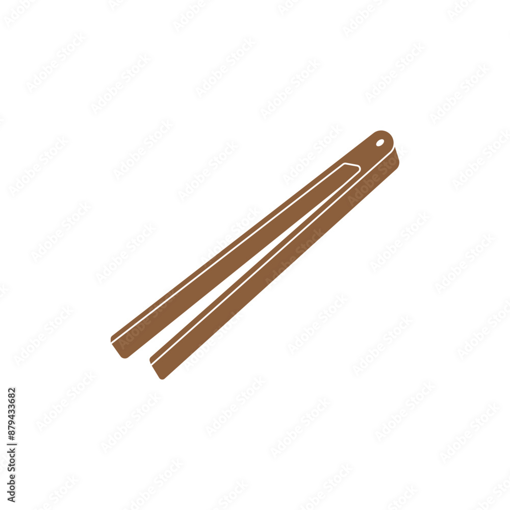 food tongs icon vector illustration design template food tongs icon vector illustration design template