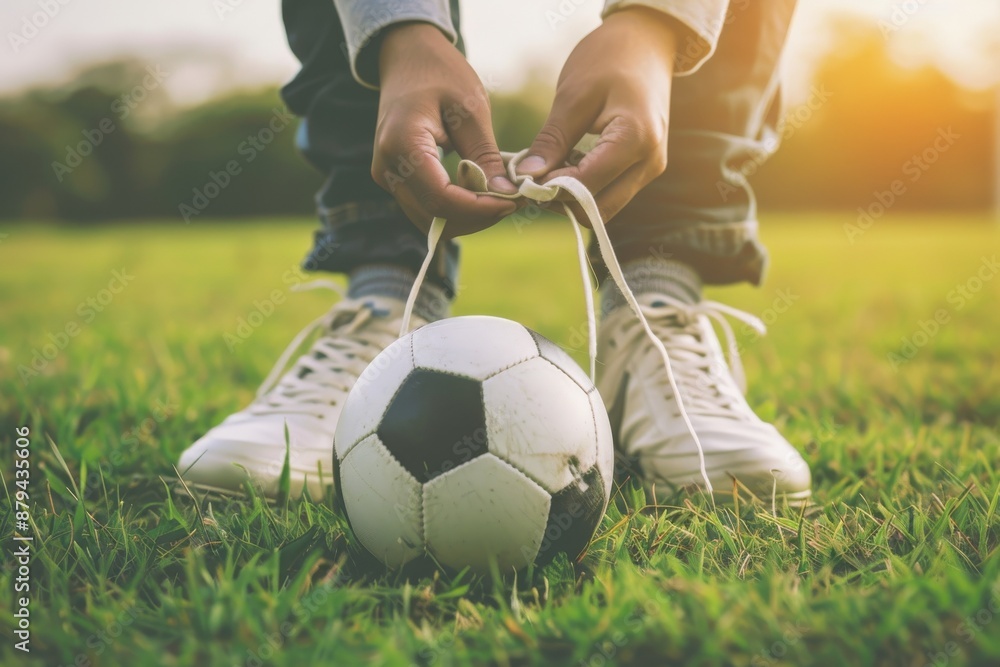 Close-up of a soccer player kicking the ball on a green field, emphasizing the action and intensity of the sport.
. Beautiful simple AI generated image in 4K, unique. Close-up of a soccer player kicking the ball on a green field, emphasizing the action and intensity of the sport.
. Beautiful simple AI generated image in 4K, unique.