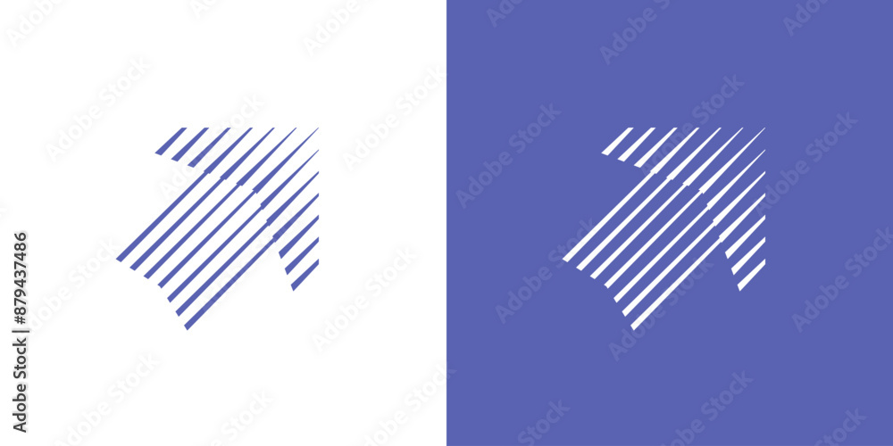 Up arrow icon logo for boost progress way aviation flight finance consulting Up arrow icon logo for boost progress way aviation flight finance consulting