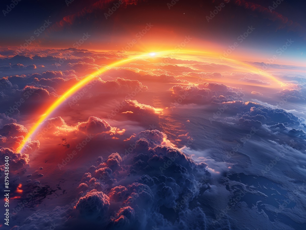 Near-horizontal arc Near-horizontal arc