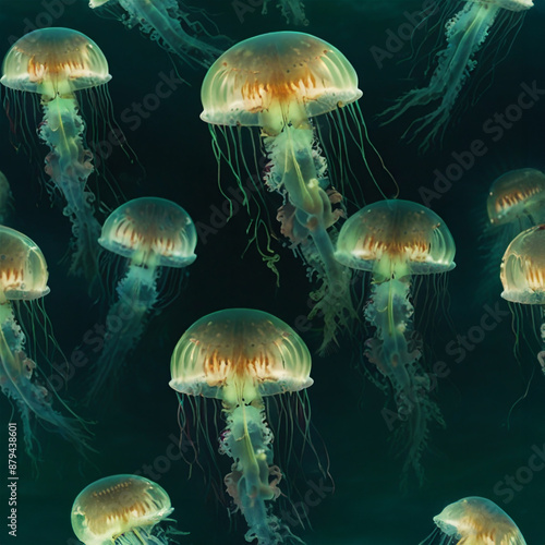 jelly fish in the aquarium © The Eastern world