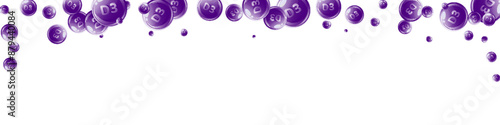 Vitamin D3 round capsules.