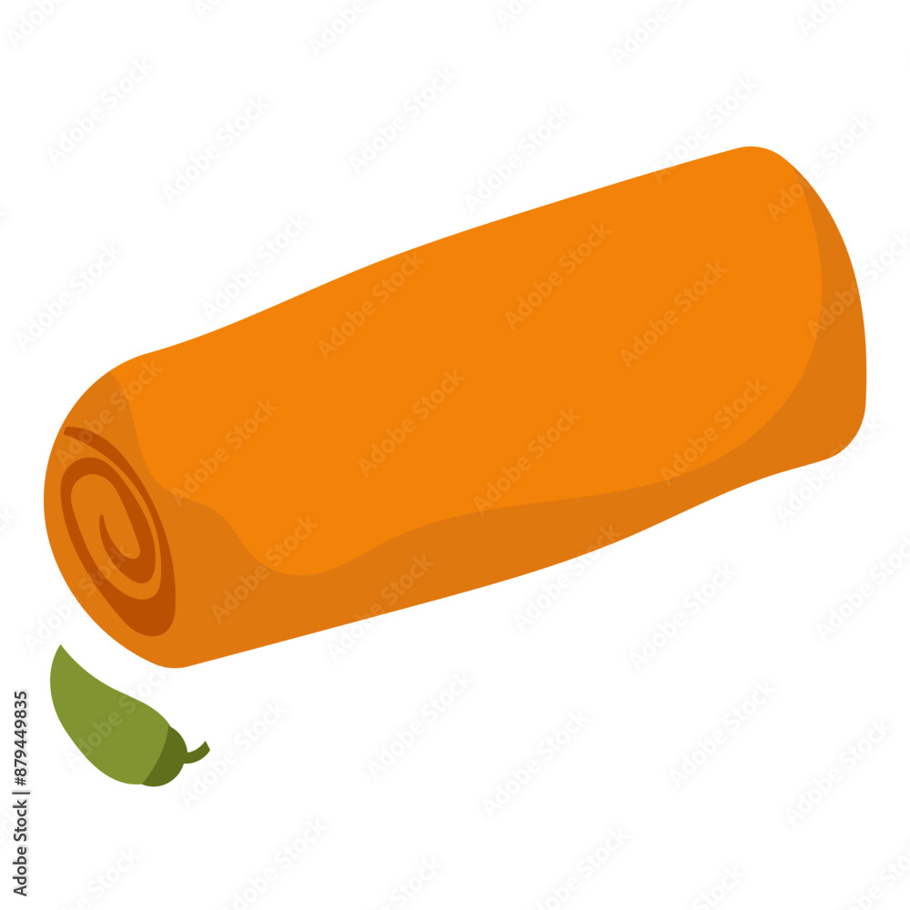Risoles vector illustration, rissole snack food clip art, risol vector icon Risoles vector illustration, rissole snack food clip art, risol vector icon