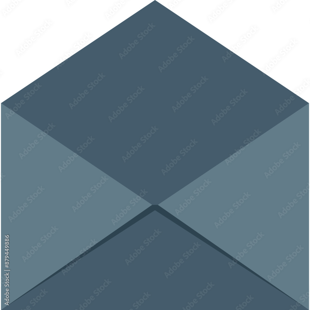 Envelope vector icon isolated background in flat style Envelope vector icon isolated background in flat style