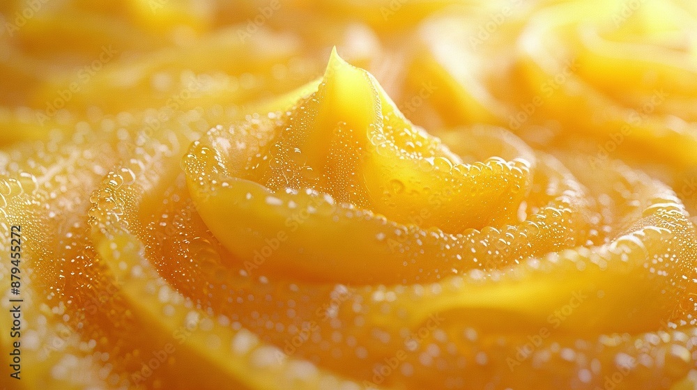 A close-up of a basket of oranges with water droplets on each slice A close-up of a basket of oranges with water droplets on each slice