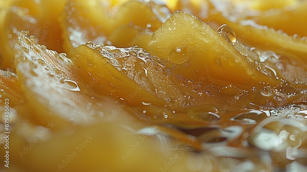 Orange cluster with water droplets Orange cluster with water droplets