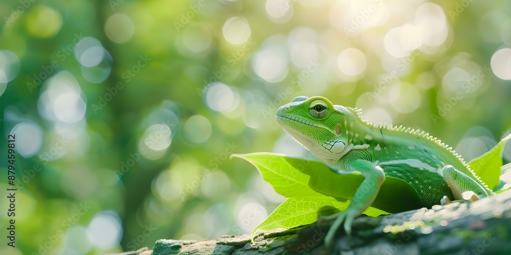 Protect wildlife habitats through conservation efforts to preserve biodiversity and ecosystem balance. Concept Wildlife Conservation, Habitat Protection, Biodiversity Preservation, Ecosystem Balance