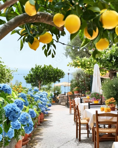 beautiful Mediterranean coa...