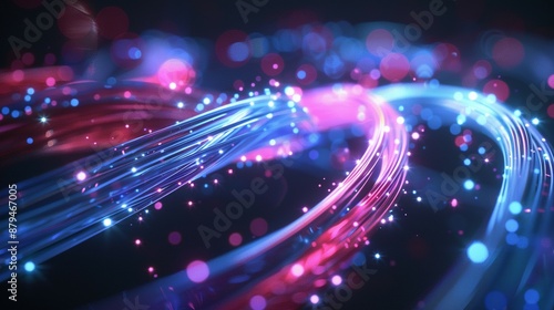 A globle transferring data cables sarver background photo