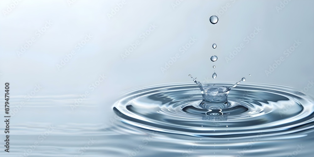 Water drop splash background for home improvement blogs plumbing services and ads. Concept Water Drops, Home Improvement, Plumbing Services, Ads, Backgrounds