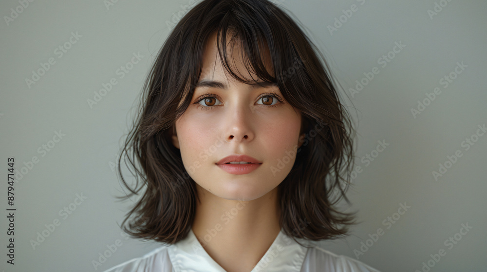 Close-Up of Eyes of a Beautiful Young Woman Fashion Magazine Photography. Close-Up of Eyes of a Beautiful Young Woman Fashion Magazine Photography.