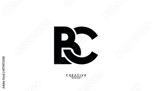 BC, CB, B, C, Abstract Letters Logo Monogram