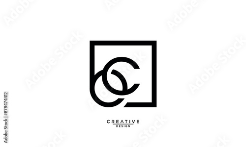 BC, CB, B, C, Abstract Letters Logo Monogram