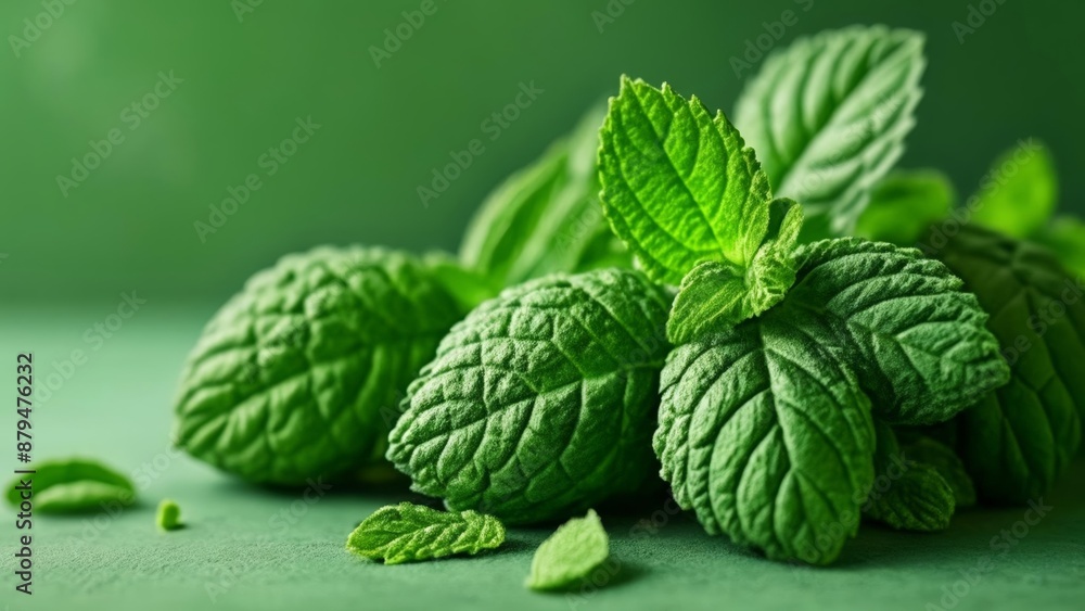 Fresh and vibrant mint leaves perfect for culinary and herbal uses Fresh and vibrant mint leaves perfect for culinary and herbal uses