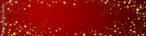 Magic stars vector overlay.  Gold stars scattered