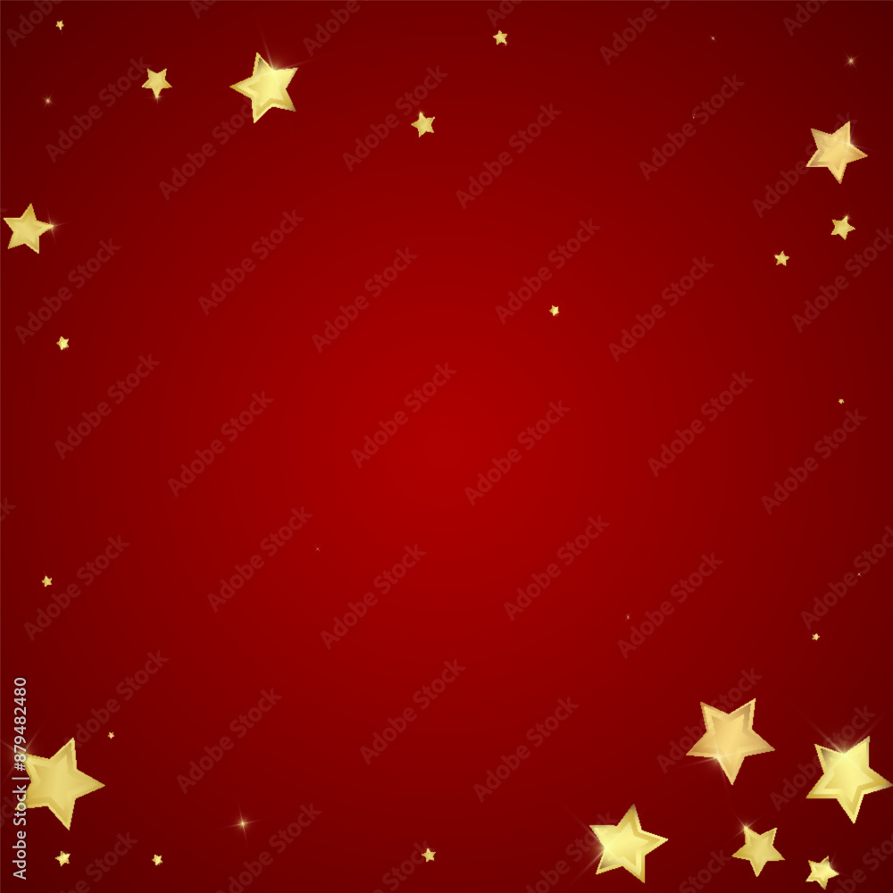 Magic stars vector overlay. Gold stars scattered Magic stars vector overlay. Gold stars scattered