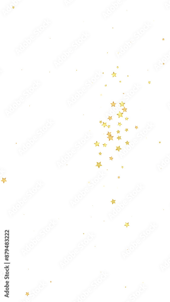 Magic stars vector overlay. Gold stars scattered Magic stars vector overlay. Gold stars scattered