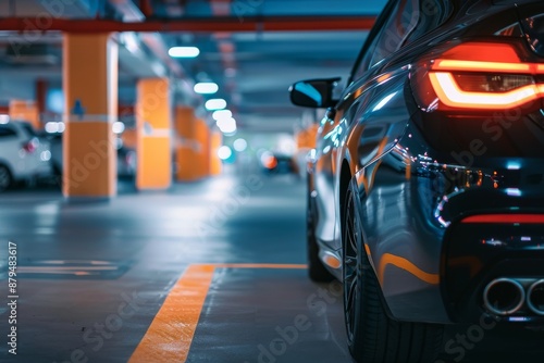 headlights close-up, car dealership, auto theme. Beautiful simple AI generated image in 4K, unique. © ArtSpree