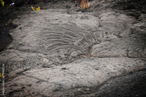 Hawaii Volcanoes National Park, on Hawaii Island (the Big Island). At its heart are the Kilauea and Mauna Loa active volcanoes. The Crater Rim Drive passes steam vents and the Jaggar Museum photo