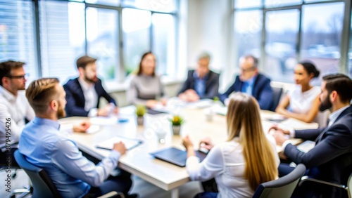 Brainstorming Meeting Background Blur, blur backdrop background
