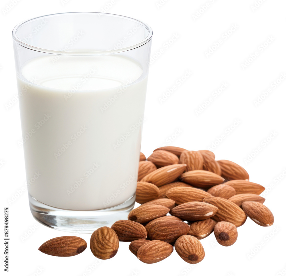 PNG Almond milk dairy food seed. PNG Almond milk dairy food seed.