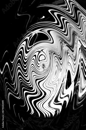 a abstract colorful background with curve and waves