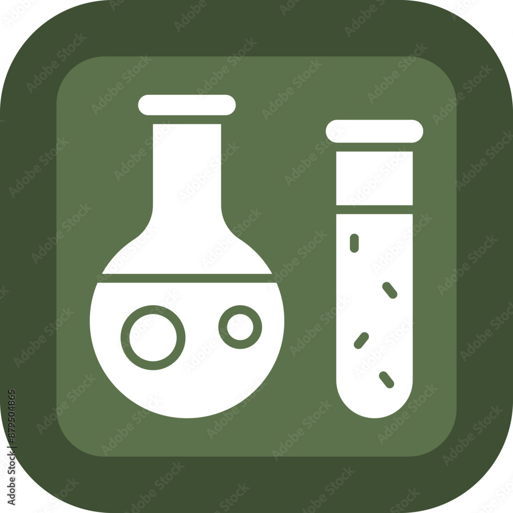 Instrument Glyph Green Box Icon Instrument Glyph Green Box Icon