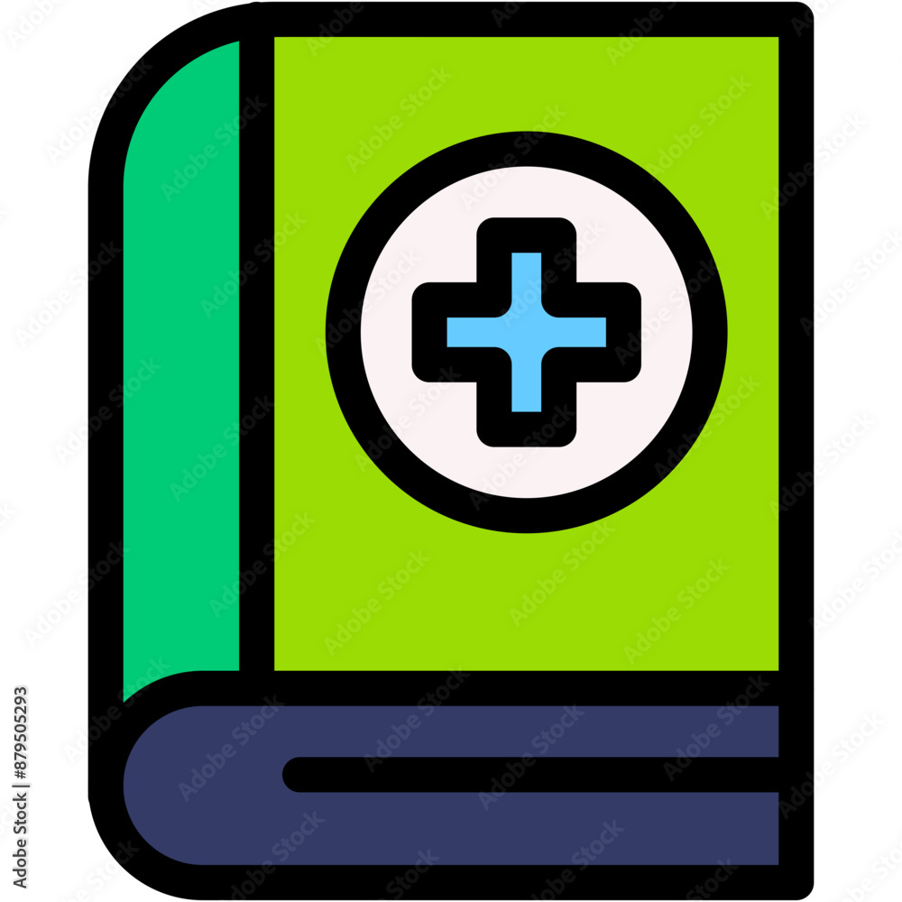Obraz premium education, hospital, book, doctor, care Icon