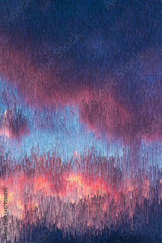 a abstract colorful background with waves