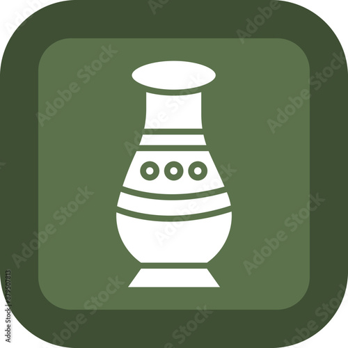 Clay Vector Glyph Green Box Icon