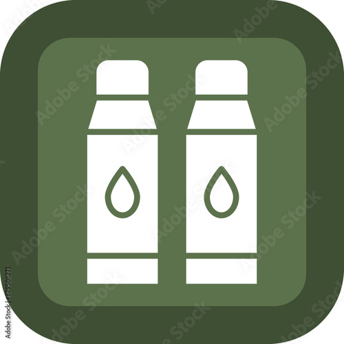 Resin Glyph Green Box Icon