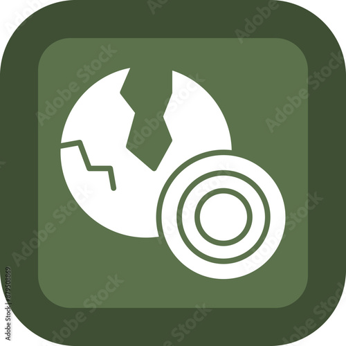 Epicenter Glyph Green Box Icon
