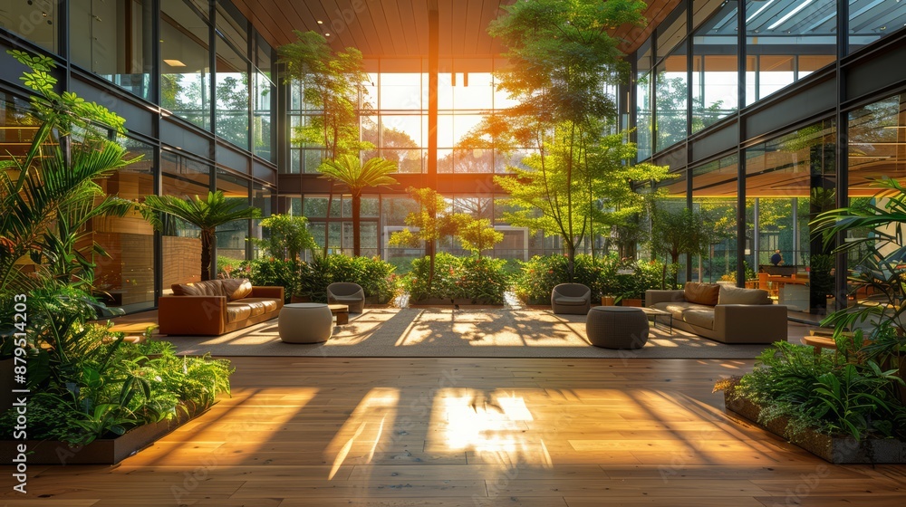 Architects designing passive solar buildings with natural lighting and ventilation, enhancing comfort and energy efficiency in offices. Architects designing passive solar buildings with natural lighting and ventilation, enhancing comfort and energy efficiency in offices.
