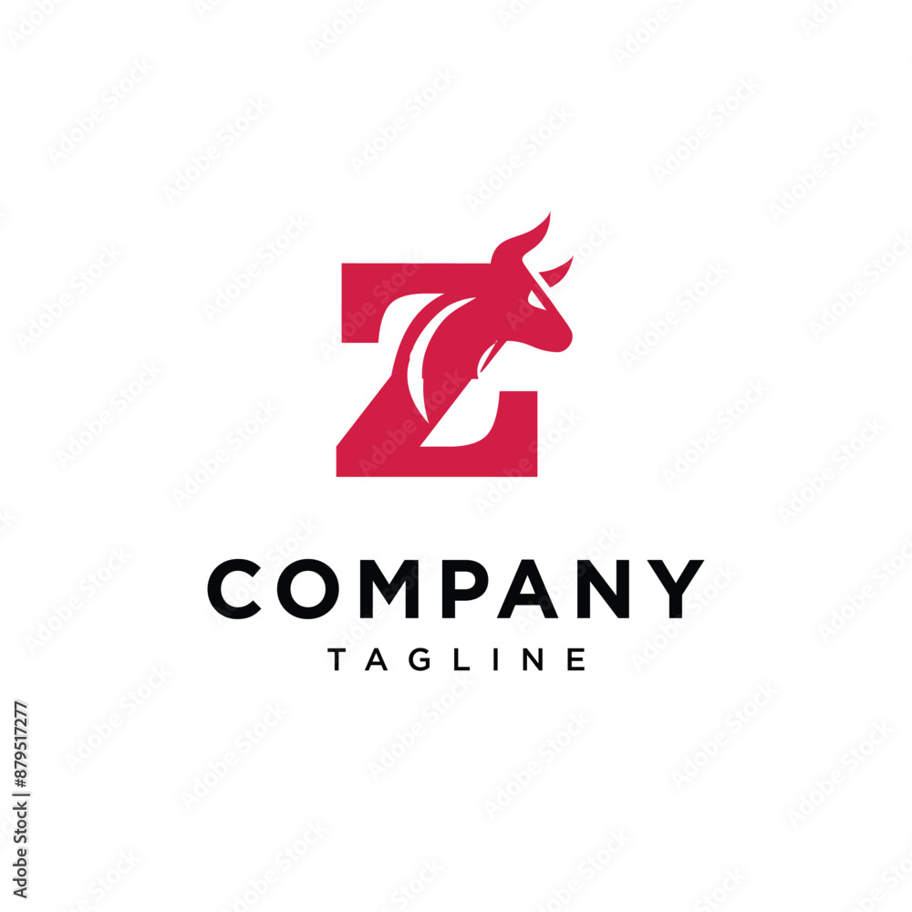 Letter Z Bull Head Logo Icon Vector template Letter Z Bull Head Logo Icon Vector template