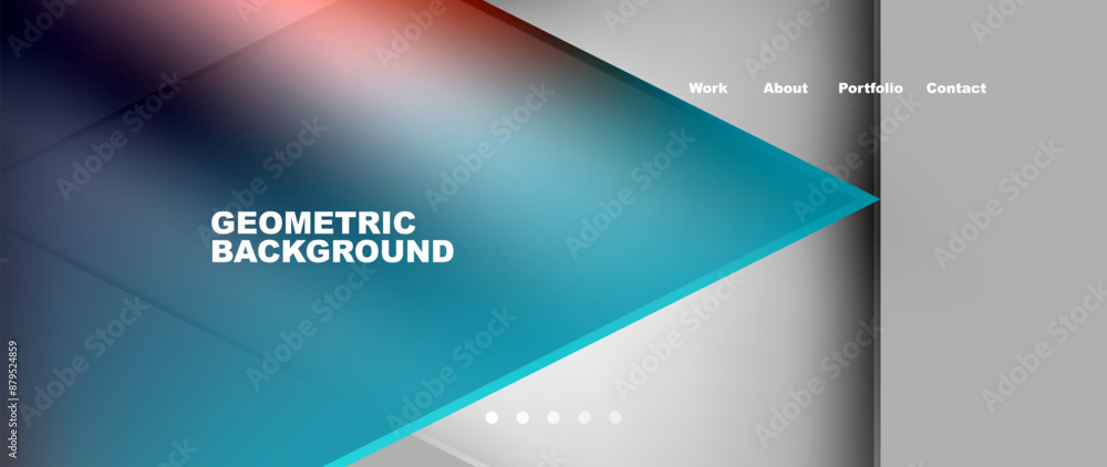 Gradient triangle geometric minimal wallpaper Gradient triangle geometric minimal wallpaper