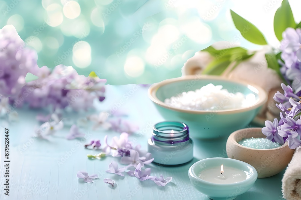 Tranquil Spa Retreat with Adaptogenic Herb Infused Skincare and Soothing Hyacinth Fragrance Tranquil Spa Retreat with Adaptogenic Herb Infused Skincare and Soothing Hyacinth Fragrance