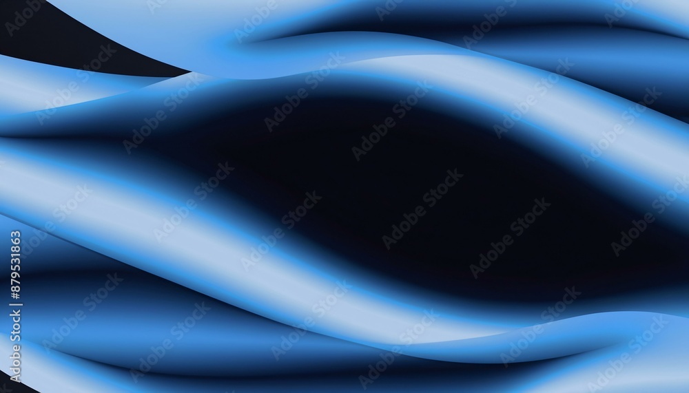 Naklejka premium New glowing wave lines on background. Dynamic wave pattern.