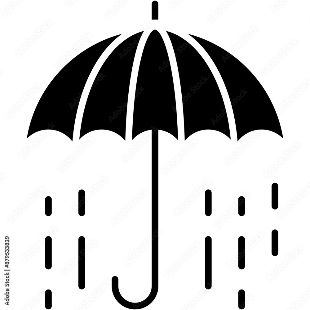 Protection, rain, safety, umbrella, spring Icon Protection, rain, safety, umbrella, spring Icon