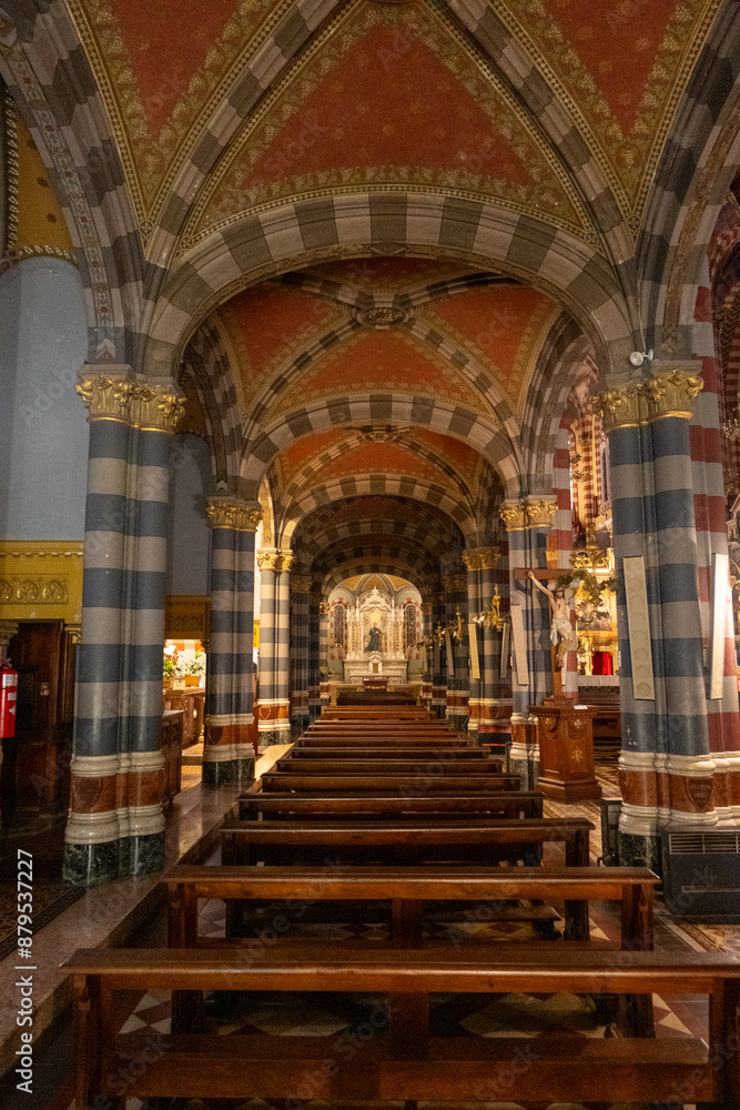 Church of María Auxiliadora, in the Almagro neighborhood, Buenos Aires. Catholic Church. religious structure. Building. Church of María Auxiliadora, in the Almagro neighborhood, Buenos Aires. Catholic Church. religious structure. Building.