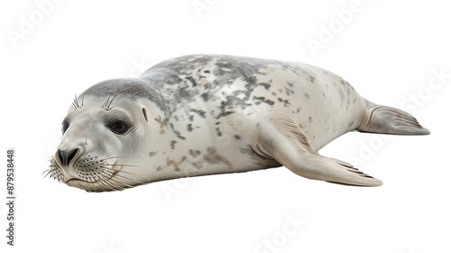 Obraz na płótnie seal isolated on white background