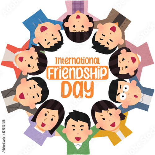 Friendship Day illustration 