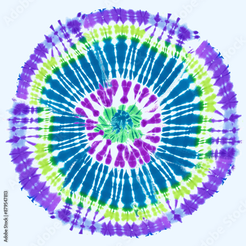 Spiral Tie Dye Paint. purple blue Color Swirl Watercolor. Seamless Tie-dye Pattern, Tie dye background, summer patterns wash fabric, tie dye t-shirt, sweatshirt print design